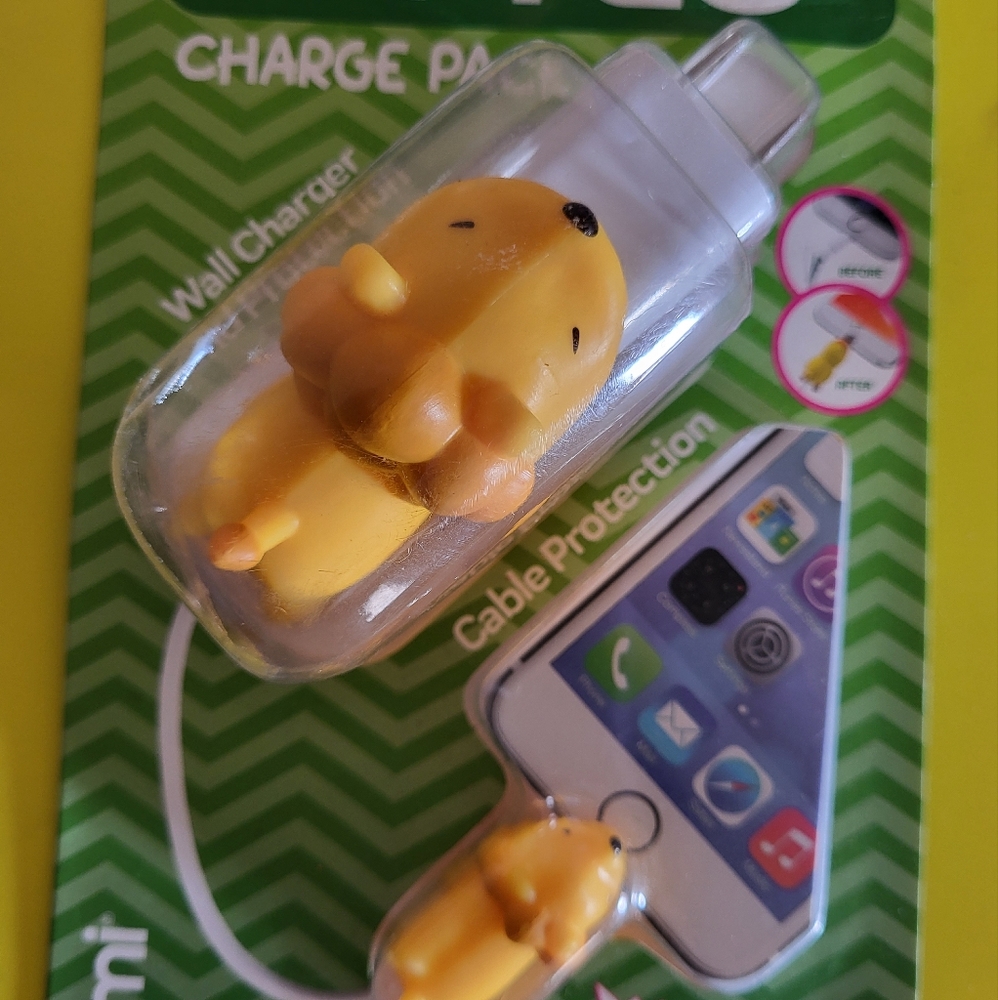 Bytes cable and charger protector!! ROARRRRRR